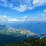 ノーステラスからの琵琶湖の眺望