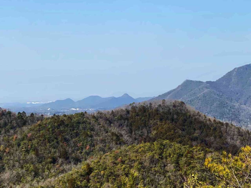 宝塚西谷の森公園展望台からの眺望
