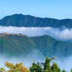 立雲峡から見る竹田城の雲海