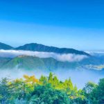 立雲峡から見る竹田城の雲海